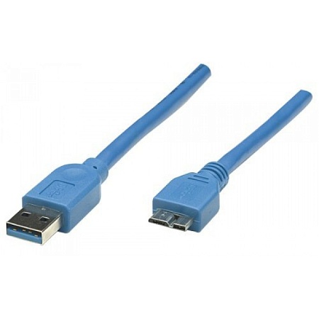 Кабель Manhattan USB 3.0 A(M)/micro B(M) 325424