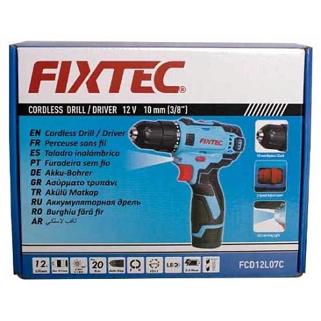 Дрель Fixtec FCD12L07