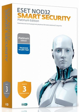 Антивирус ESET NOD32 Smart Security Platinum Edition NOD32-ESS-NS(BOX)-2-1 KZ