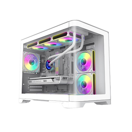 Компьютерный корпус Gamemax HYPE-M WH 9101-0000R0186