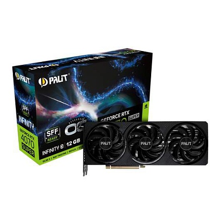 Видеокарта 12GB PALIT RTX4070 SUPER INFINITY 3 OC NED407ST19K9-1043S Видеокарта 12GB PALIT RTX4070 SUPER INFINITY 3 OC NED407ST19K9-1043S