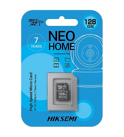 Карта памяти microSDXC 128GB Hiksemi NEO HOME HS-TF-D1/128G