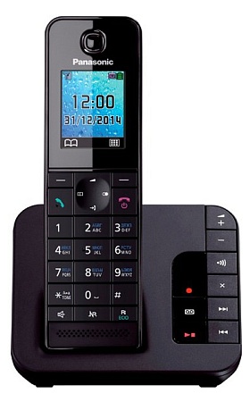 Радиотелефон Panasonic KX-TGH220RUB Black