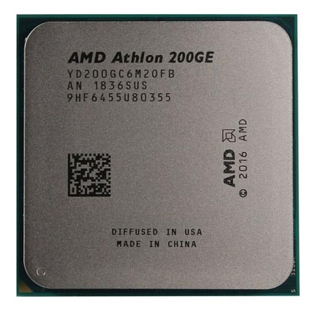 Процессор AMD Athlon 200GE YD20GGC6M2OFB Процессор AMD Athlon 200GE YD20GGC6M2OFB