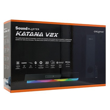 SPK active Creative Sound Blaster Katana V2X black