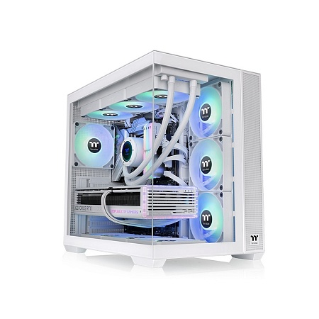 Компьютерный корпус Thermaltake View 380 TG ARGB White без Б/П