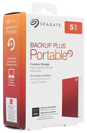 Внешний жесткий диск 5 TB Seagate Backup Plus Portable STHP5000403