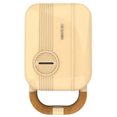 Сэндвичница Cecotec Rock'nToast Retro One бежевый