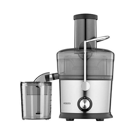 Соковыжималка ARDESTO JEG-800 черный+шлифованная сталь