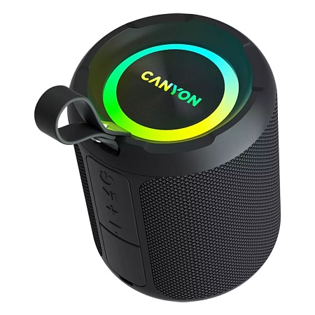 Беспроводная колонка Canyon OnMove 11 TWS 20W EQ RGB Black CNE-CBTSP11