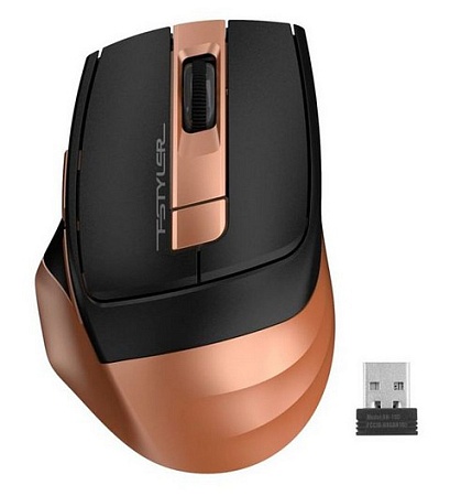 Мышь беспроводная A4tech FG-35-Bronze