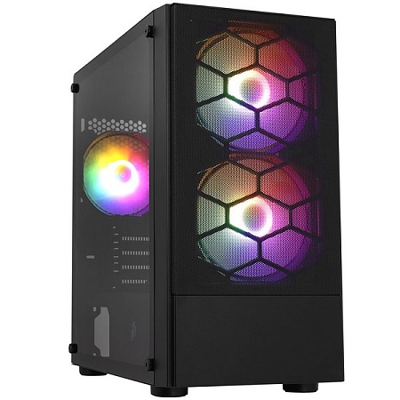 Корпус для ПК 1stPlayer FIREBASE X4-M black Корпус для ПК 1stPlayer FIREBASE X4-M black