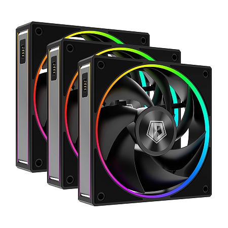 Кулера для корпуса 12cm x 3 ID-Cooling MF-1230-ARGB-K TRIO