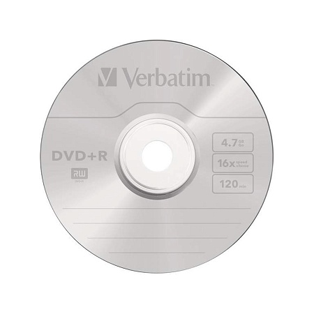 Диск DVD+R Verbatim (43500) 4.7GB 25штук
