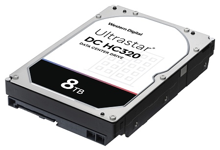 Жесткий диск SAS 8Tb WD ULTRASTAR DC HC320 HUS728T8TAL5204
