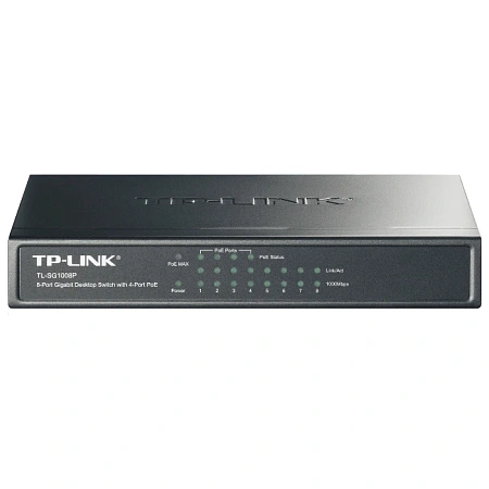 Коммутатор TP-Link TL-SG1008P Коммутатор TP-Link TL-SG1008P