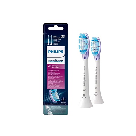 Стандартные насадки для звуковой зубной щетки Philips Sonicare Premium Gum Care HX9052/17 2шт