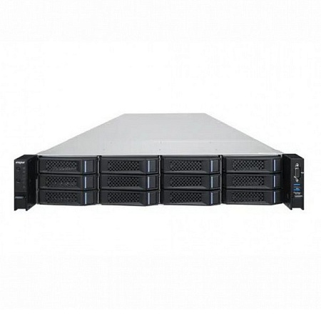 Сервер NF5280M5 12*3.5\2x3206R\6x16Gb\HDD: 2x12Tb\SSD: 2x960Gb\2x10Gb\PM8204-2Gb\Rails\2x800W