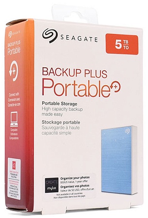 Внешний жесткий диск 5 TB Seagate Backup Plus Portable STHP5000402