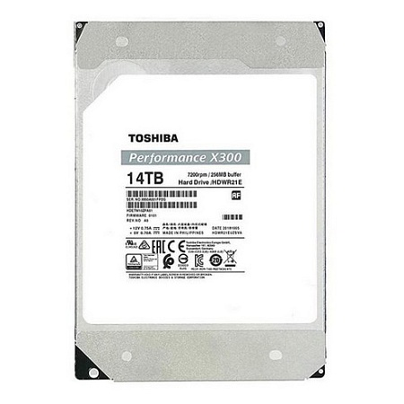 Жёсткий диск 14Tb Toshiba X300 HDWR21EUZSVA