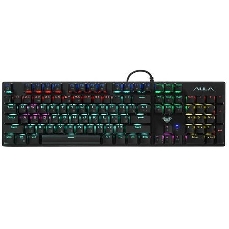 KeyBoard  USB, Aula S2022, mechanical, back