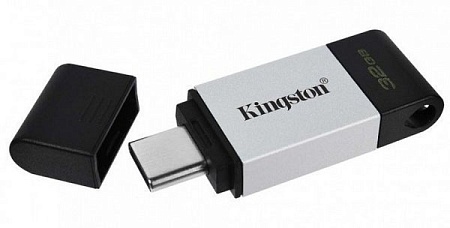 USB Флеш 128GB 3.0 Kingston DT80/128GB металл