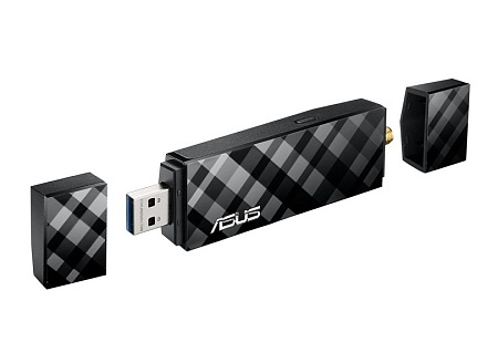 USB-адаптер Asus USB-AC56 Black