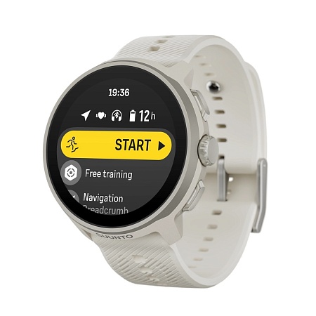 Часы спортивные SUUNTO RUN FROST GRAY (силиконовый ремешок)