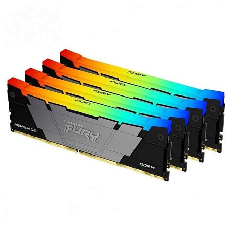 Комплект памяти 128Gb kit Kingston FURY Renegade RGB KF436C18RB2AK4/128