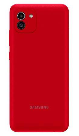 Смартфон Samsung Galaxy A03 64GB Red SM-A035FZRGSKZ