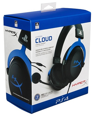 Наушники HyperX Cloud Gaming Headset - Blue HX-HSCLS-BL/EM Наушники HyperX Cloud Gaming Headset - Blue HX-HSCLS-BL/EM