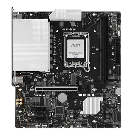 Материнская плата MSI PRO H810M-B