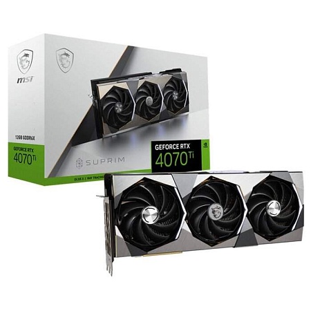 Видеокарта 12Gb MSI RTX 4070 TI SUPRIM 12G