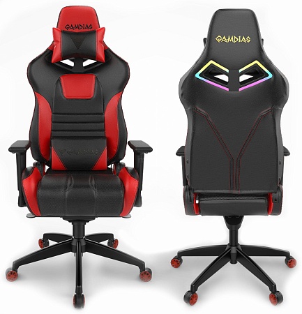 Игровое кресло GAMDIAS ACHILLES M1A L BR Red Игровое кресло GAMDIAS ACHILLES M1A L BR Red