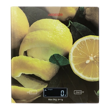 Весы кухонные Ardesto SCK-893LEMON