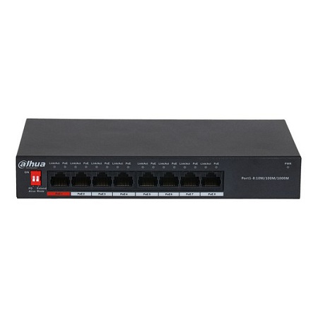Коммутатор Dahua DH-PFS3008-8GT-96 Коммутатор Dahua DH-PFS3008-8GT-96