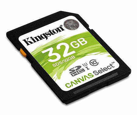 Карта памяти SD 32GB Kingston SDS/32GB