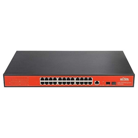 Коммутатор Wi-Tek WI-PMS326GFR Коммутатор Wi-Tek WI-PMS326GFR