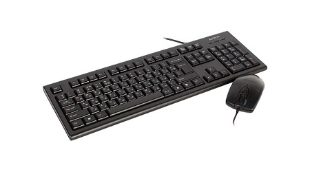 Клавиатура+мышь A4tech KR-8520D Black