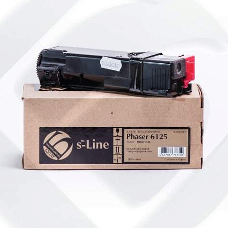 Тонер-картридж Булат s-Line 106R01336 Phaser 6125 (1k) magenta