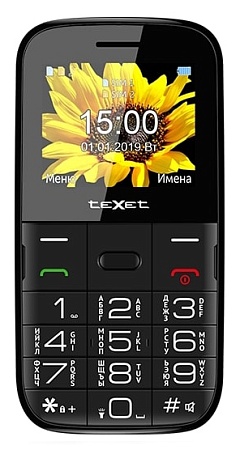 Мобильный телефон Texet TM-B227 Черный