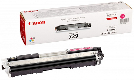 Картридж Canon 729 M лазерный цветной пурпурный