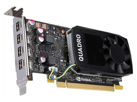 Видеокарта 4GB PNY Quadro P1000 VCQP1000-PB