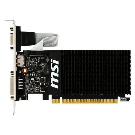 Видеокарта 2Gb MSI GT 710 2GD3H LP Видеокарта 2Gb MSI GT 710 2GD3H LP