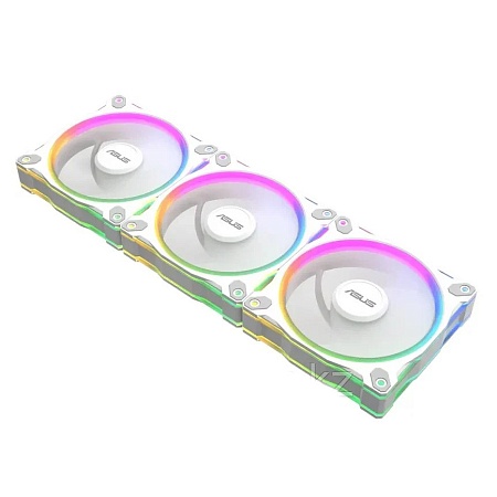 Кулер для корпуса ASUS PRIME MR120 FAN ARGB WHITE 3IN1 120x120x28 MR120-1/WH/3 IN 1//
