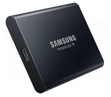 Внешний SSD 2Tb Samsung T5 MU-PA2T0B/WW Темно Серый