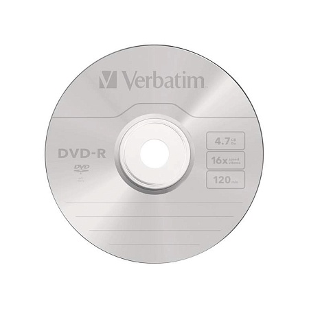 Диск DVD-R Verbatim (43522) 4.7GB 25штук