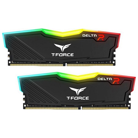 Оперативная память 64GB Kit Team Group DELTA RGB TF3D464G3600HC18JDC01 Black