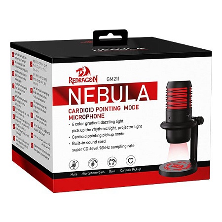 Microphone Redragon Nebula GM211 black