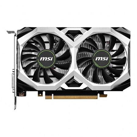 Видеокарта MSI GeForce GTX1630, 4GB GDDR6 64bit DVI HDMI DP GTX 1630 VENTUS XS 4G OC